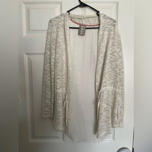 Dolan Left Coast Collection Cream Cardigan Sweater size Small 0